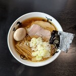 中華そば処 琴平荘 - 【中華そば（こってり）tp味付玉子×ネギ】