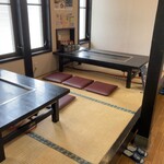 お好み焼き 与里路 - 懐かしい雰囲気のどこか"ほっ"とするような、親しみやすい空間です。