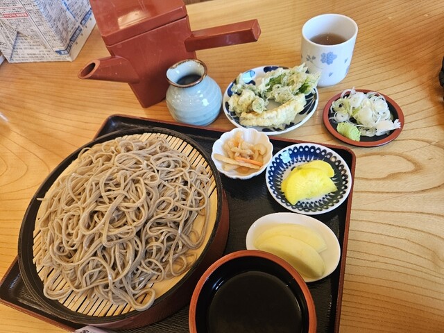 猿楽そば - 養鱒公園（そば）の写真