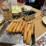 元祖串かつ だるま - 串カツ