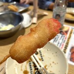 元祖串かつ だるま - 紅生姜