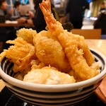 魚河岸酒場FUKU浜金 - 魚河岸天丼　990円