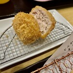 とんかつ中村 - メンチカツ 500円