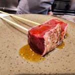 焼肉 ホルモン Beef Boss - レバー串（胡麻）