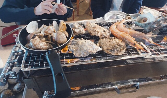まるはまま お品書き - 海鮮浜焼き小屋 まるはま