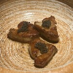 柳橋焼にく わにく - トリュフとキャビア