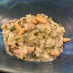 レストラン スノゥ - 黒豚と阿蘇産高菜のリゾット