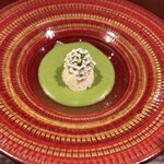 レストラン スノゥ - オリーブオイルのシャーベット