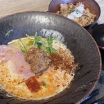 フレンチラーメン 鯛らぼ - 汁あり鯛担麺ランチセット+鯛出汁