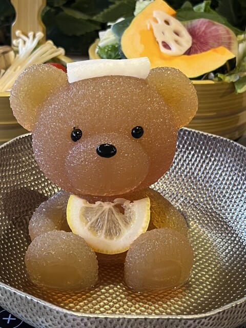 C107 くまちゃん製麺 ぬきたし QUMAPON YELLOW＆INDIGO 夏期限定！くまちゃん温泉から爽やかな鍋『【瀬戸内塩レモン】常夏くま