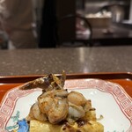 虹霓 - バイ貝と白アスパラ