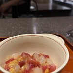 虹霓 - 海鮮丼　ボタン海老　鮪　雲丹　渡り蟹味噌