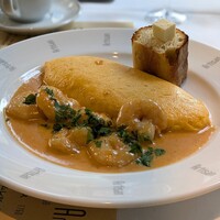 レストラン アルティザン（restaurant Artisan） - ハーブのオムレツと小エビのアメリケーヌソース