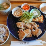 万葉 - Bセット♪塩麹の鶏肉♡美味しかったな～❤️(人*´∀｀)