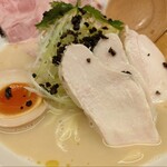 麺や 鶏次と貝次 - トリュフそば【大盛＆レアチャーシュー】 2025.05.03