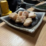 焼肉 牛びより - ミノサンド\(//∇//)\