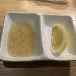 焼肉 牛びより - 塩タレとレモン(^_^)