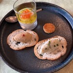 ビストロ エピス - 出だしから度肝抜かれる美味しさ！最高すぎるアミューズ。一品ずつのクオリティ高すぎる！