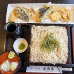 太光庵 - ◯野菜天せいろ¥1,045
上から