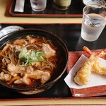 みなとや - 天かしわそば