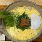 花坊 - 梅とじうどん