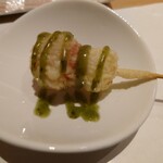 天ぷら処 わか杉 - トマト　モッツァレラ　ジェノベーゼ