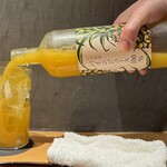 銀座 青天 - 石垣島パインジュース