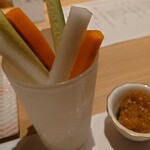 天ぷら処 わか杉 - 野菜スティック