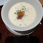 銀座 青天 - ビシソワーズ冷製スープ