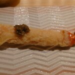 天ぷら処 わか杉 - 本ずわい蟹　カニみそ添え