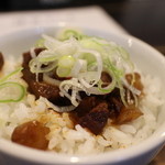 ラーメン専門店 徳川町 如水 - セットのチャーシュー丼小