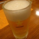 Sakanaya Umemiya - ビールで乾杯します。