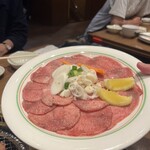 焼肉 鶯谷園 - 特上タン3人前