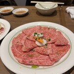 焼肉 鶯谷園 - 特上カルビ2人前