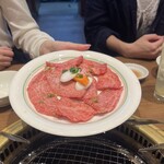 焼肉 鶯谷園 - 特上ロース2人前