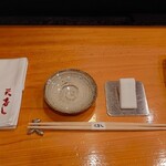 天寿し - カウンター