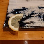 天寿し - 指の匂い消しに