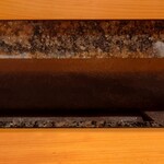 天寿し - 付け台下の手水