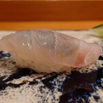 天寿し - 白甘鯛の昆布〆