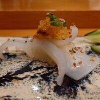 天寿し 京町店 - 墨烏賊