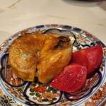 田中圭英 - 胡椒餅とニンニクソース