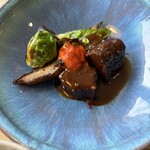 つるよし料理店 - 牛赤ワイン煮