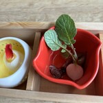 つるよし料理店 - 間引きしたラディッシュ