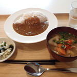 トーコーキッチン - 朝カレー 副菜 豚汁