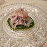 田中圭英 - 千葉県の太刀魚と葱ソース