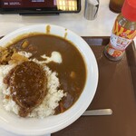 すき家 - 料理写真:おんたま煮込みハンバーグカレー 特盛