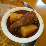 インディアン・レストラン　ロタ - 魚とジャガイモのカレー