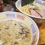 塩そば専門店 桑ばら - ズワイ蟹の塩つけそば