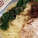 塩そば専門店 桑ばら - 牛ホルモンとズワイ蟹の塩