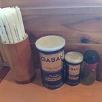 ケンチャンラーメン - 調味料